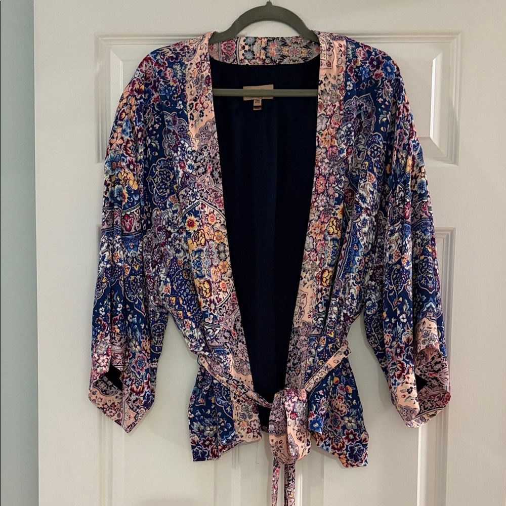 Kachel Anthropologie Floral Kimono Cardigan - Multicolor